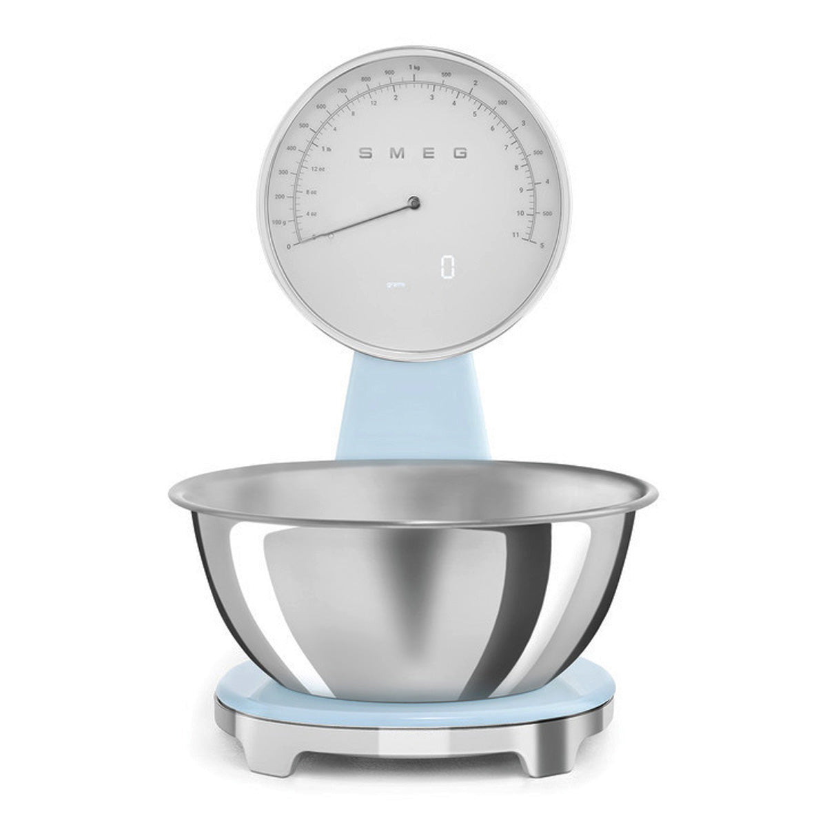 SMEG KSF01 50's KITCHEN SCALES PASTEL BLUE