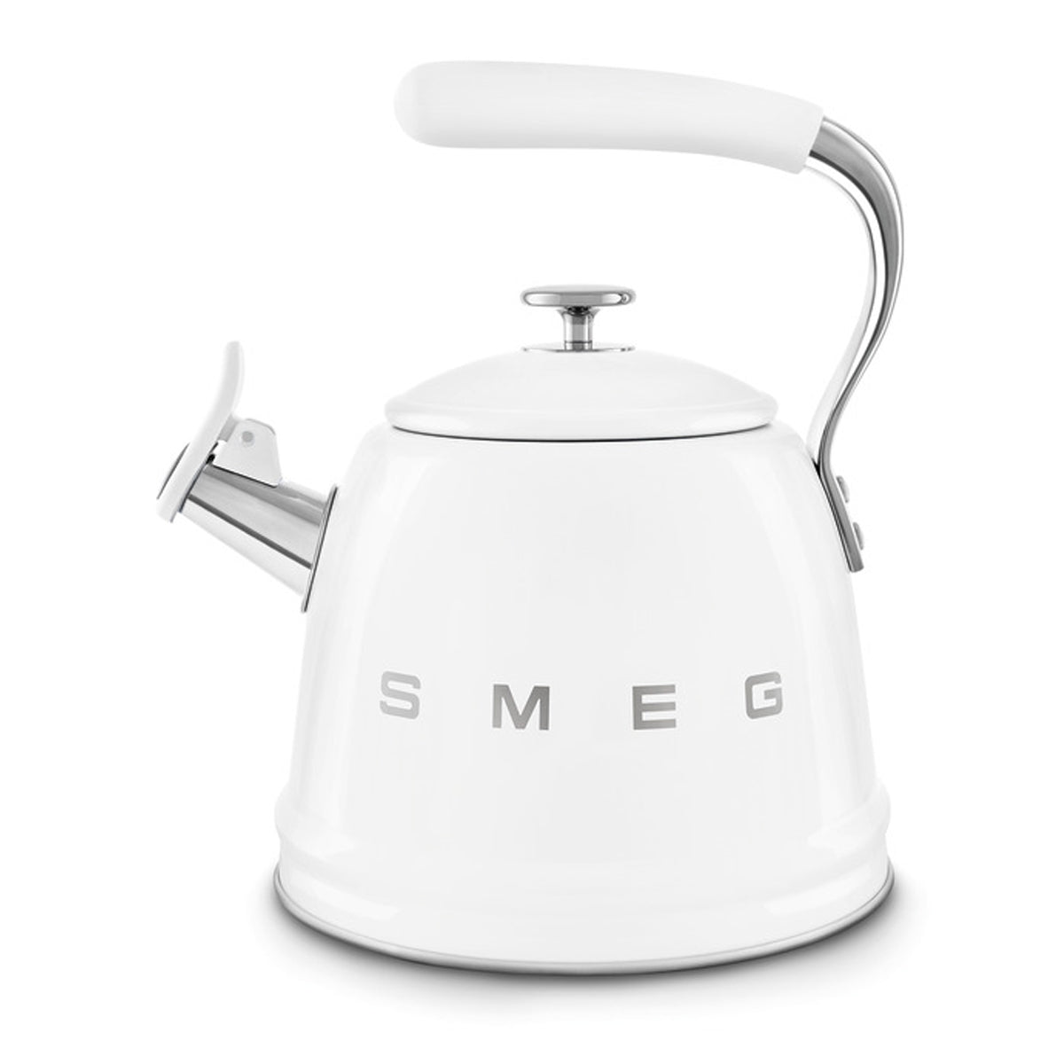 SMEG WKF01 50's WHISTLING KETTLE 2.3L WHITE