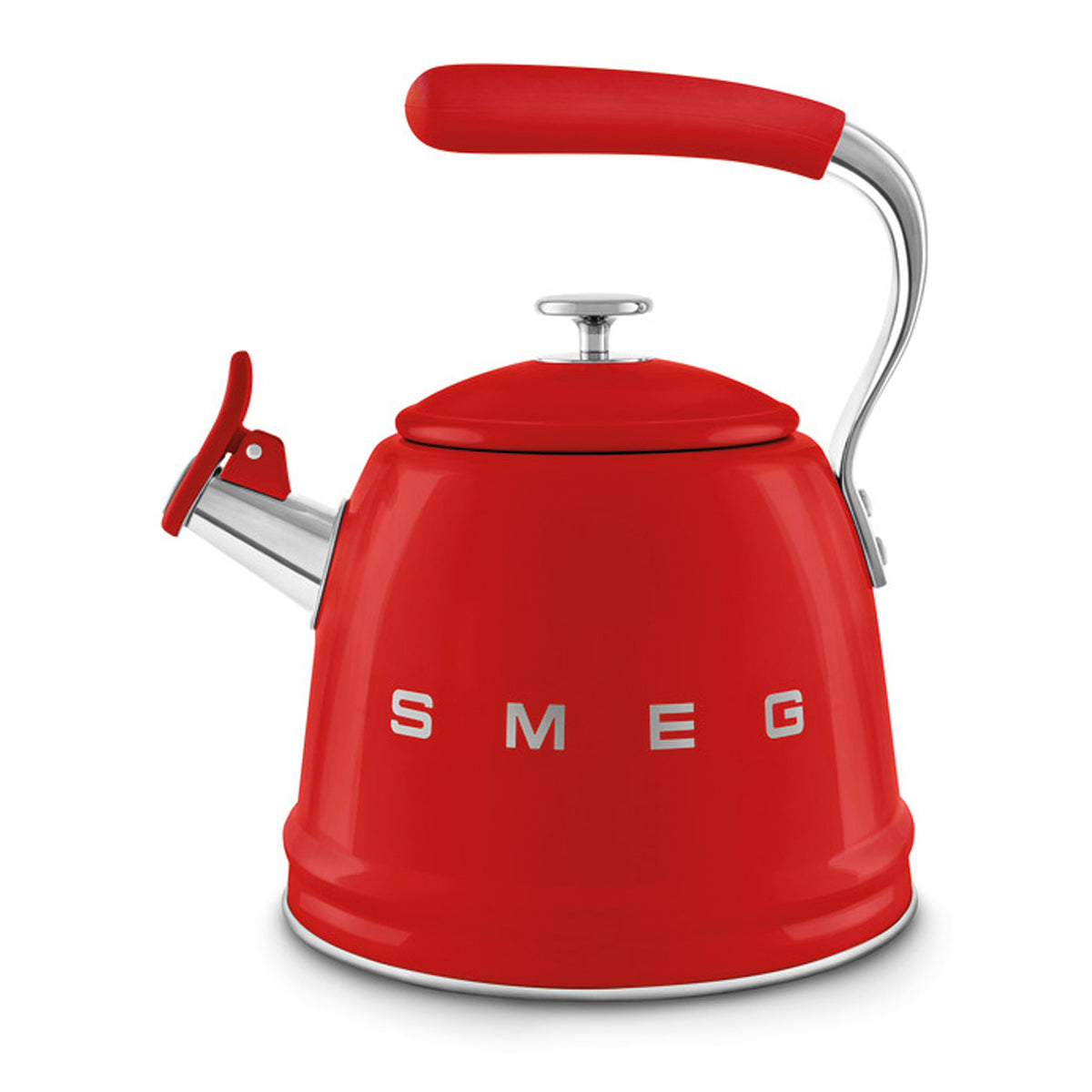 SMEG WKF01 50's WHISTLING KETTLE 2.3L RED