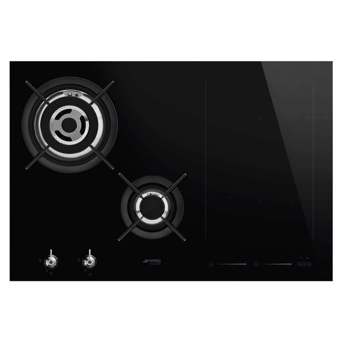 SMEG CLS HOB MIXED 750 BLK by HAFELE UK LTD