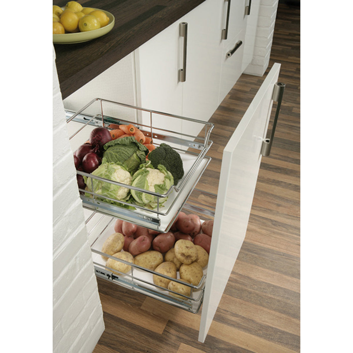 PULL OUT VEG BASKET+RUN SC 300 PCP