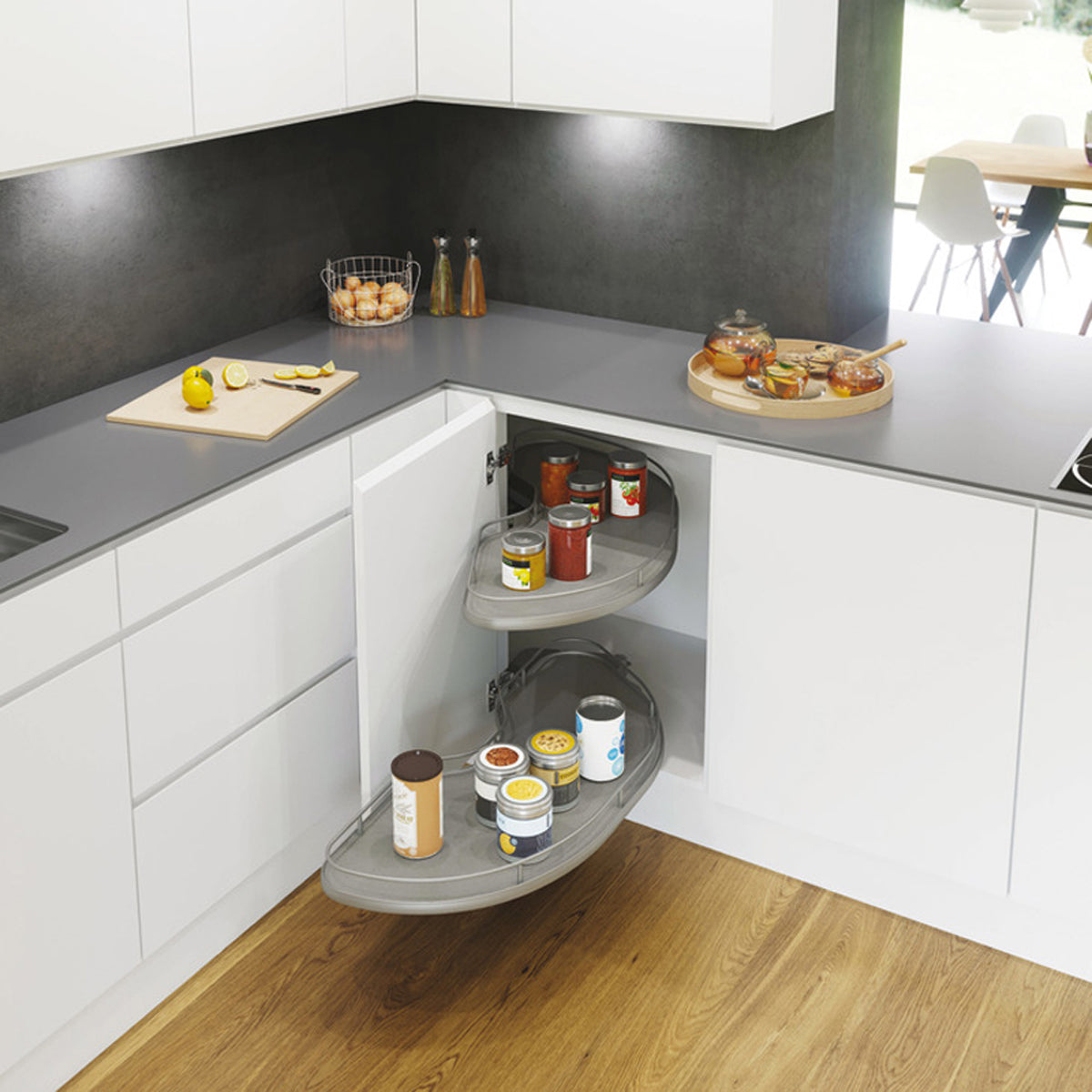 CORNERSTONE MAXX LH CHROME GREY 500