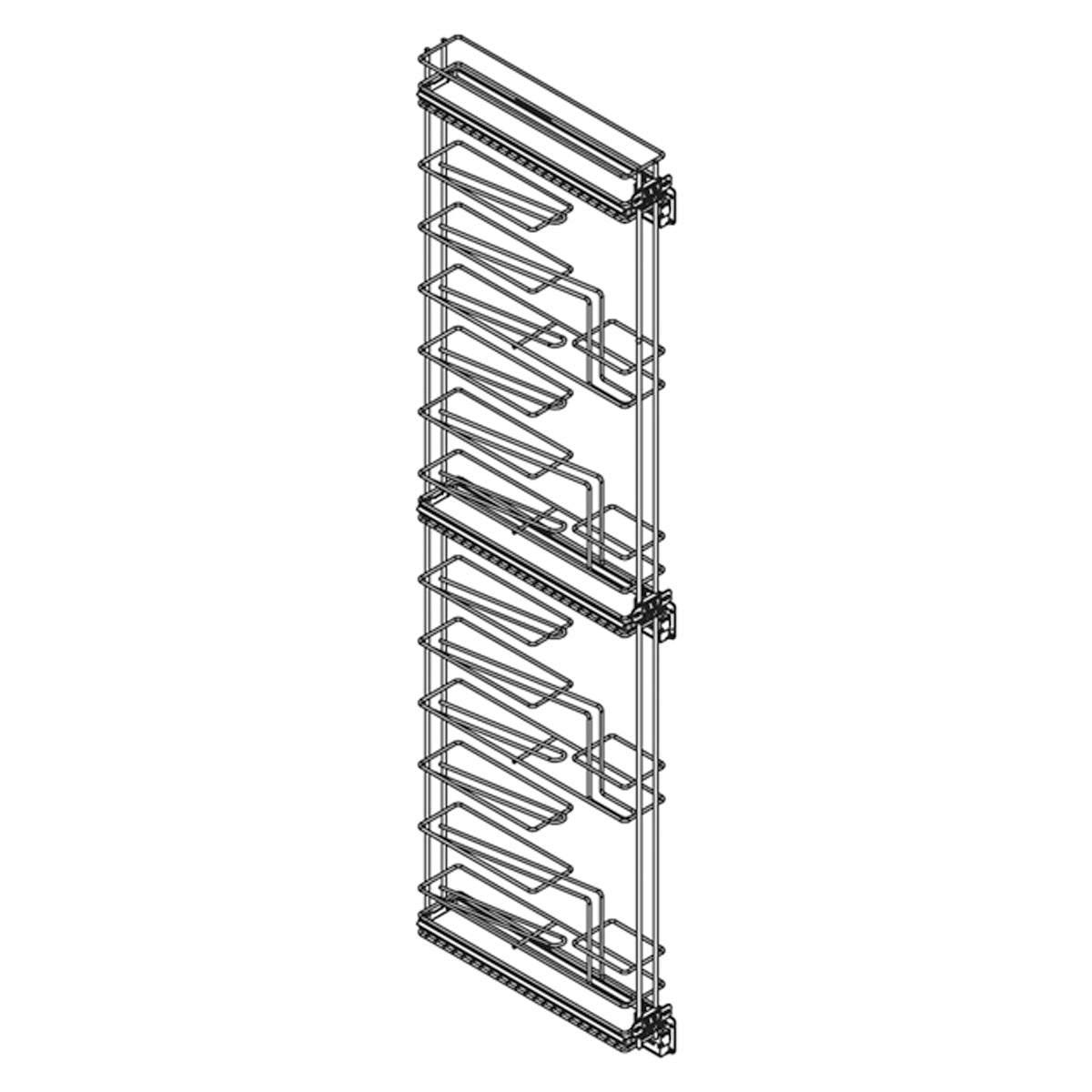 VAUTH PULL LARDER RACK 150 PCP