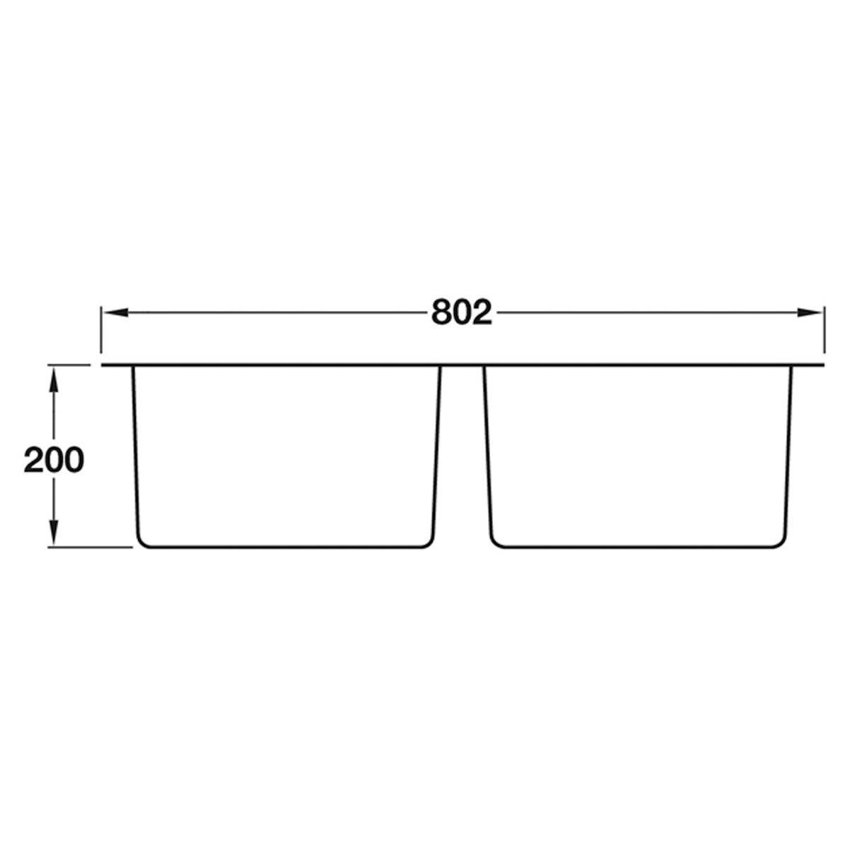SMEG MIRA VSTR3434-2 2.0 SINK BSS