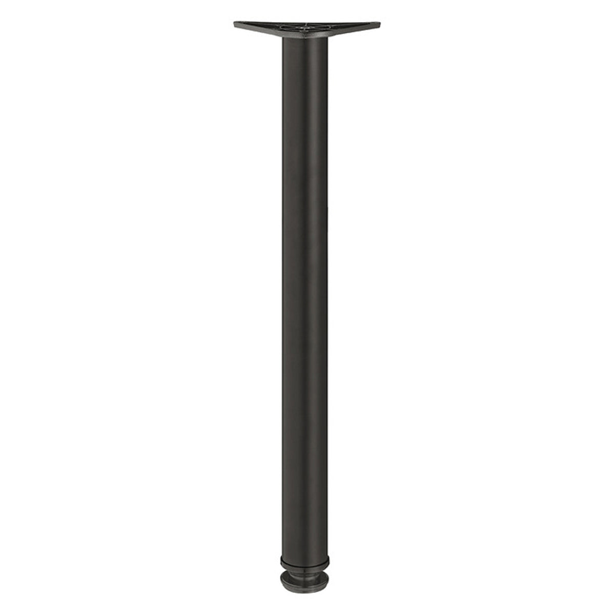 TABLE LEG D60x710 BLK (PACK OF 4)
