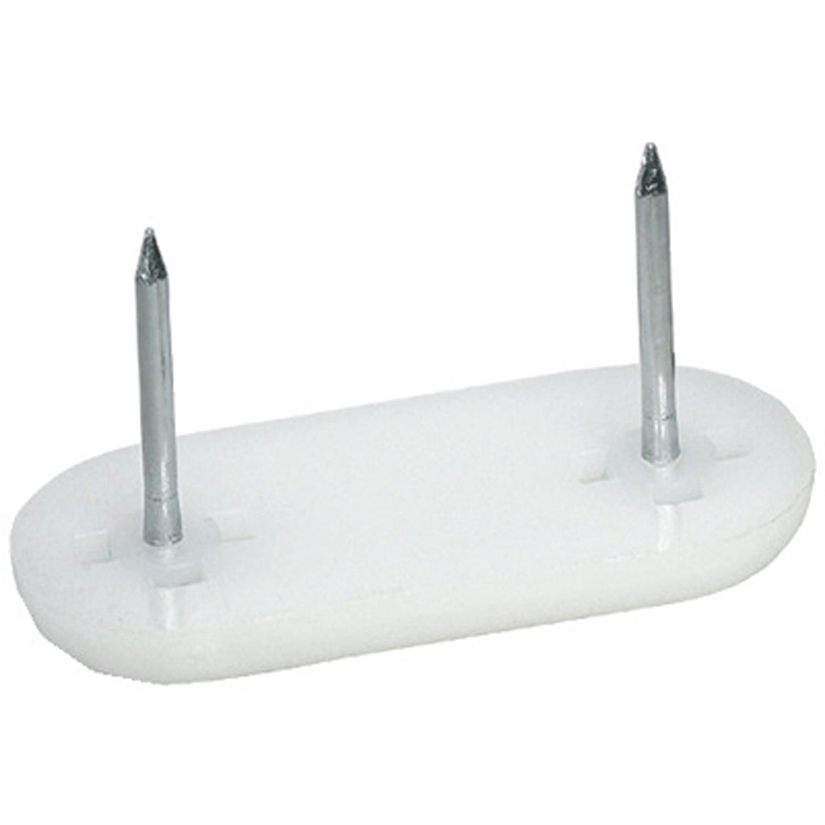 FURN 2PIN GLIDE 18x44x5 PL/WHIx100 by HAFELE UK LTD