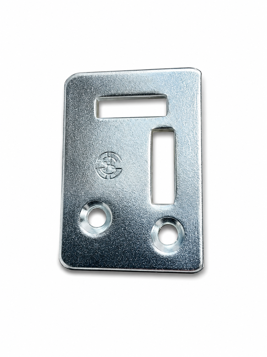 Stretch Plate Flat 31x44x2mm Steel Bright Zinc Plated