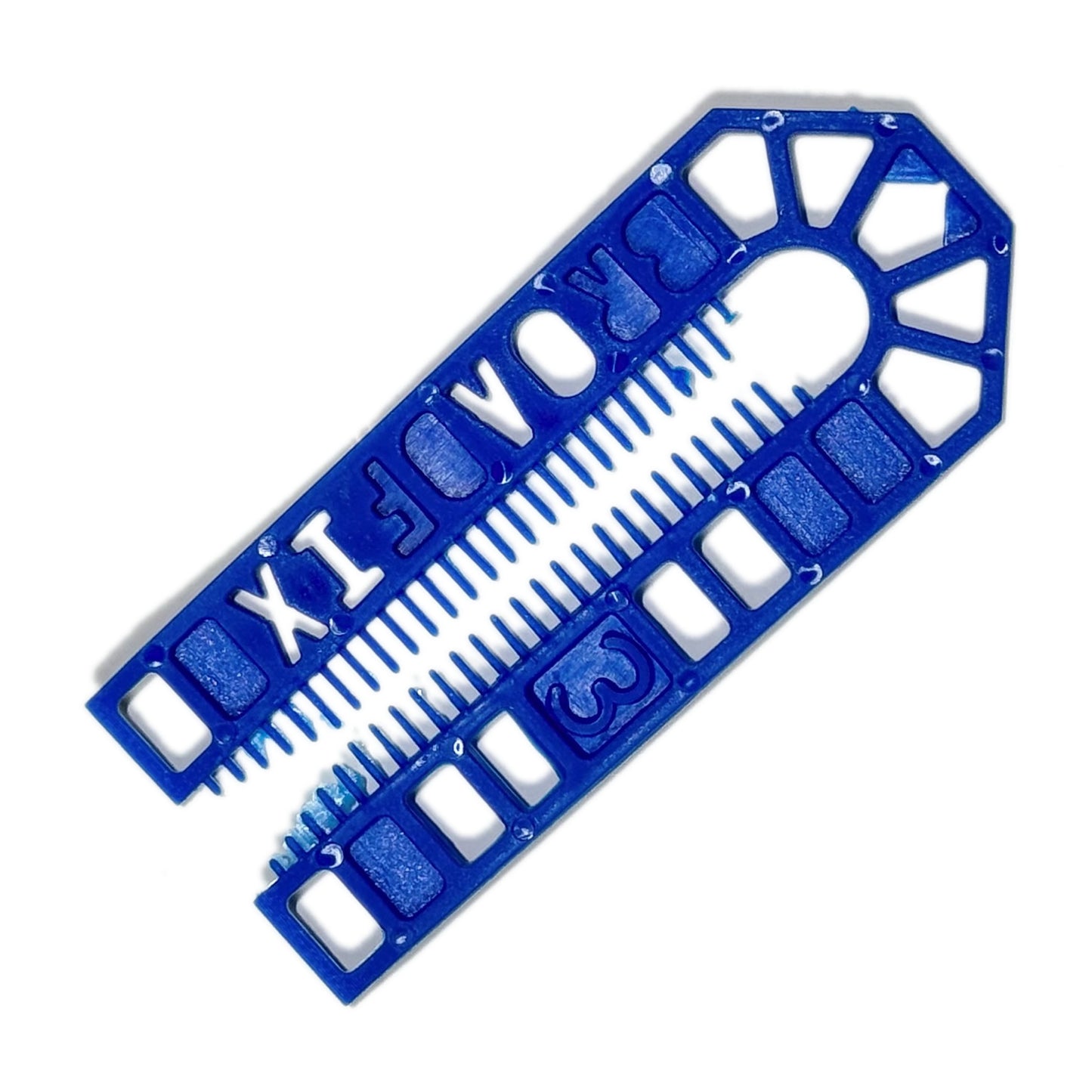 U-Shaped Shim Packers 101x43x3mm Blue – Pack of 500