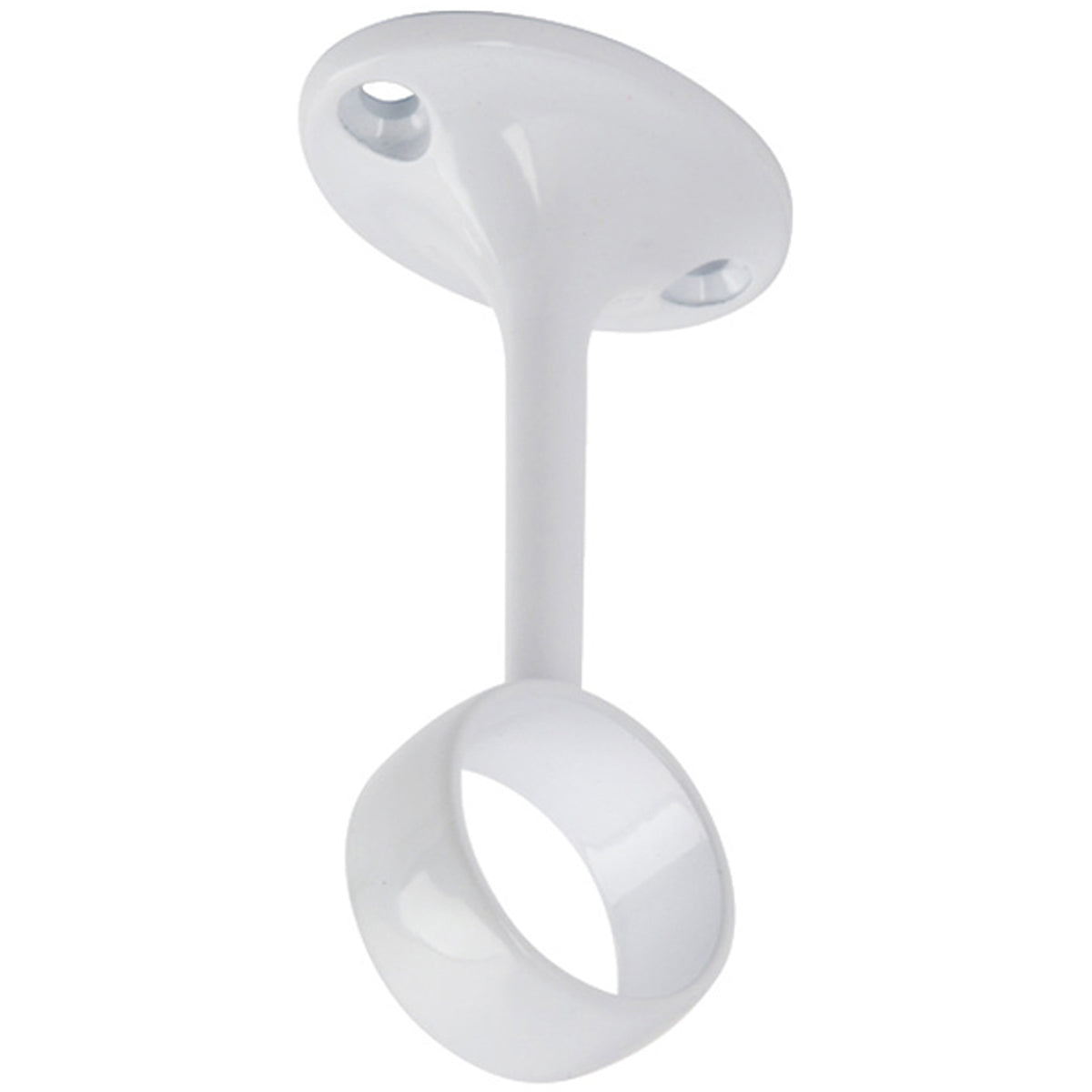 WARDROBE RAIL DLX CNT BKT D25 WHI
