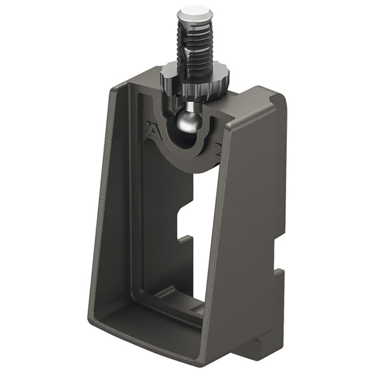 DISCONTINUED DRESSCODE END SUPPORT 41x22x20 GRY by HAFELE UK LTD