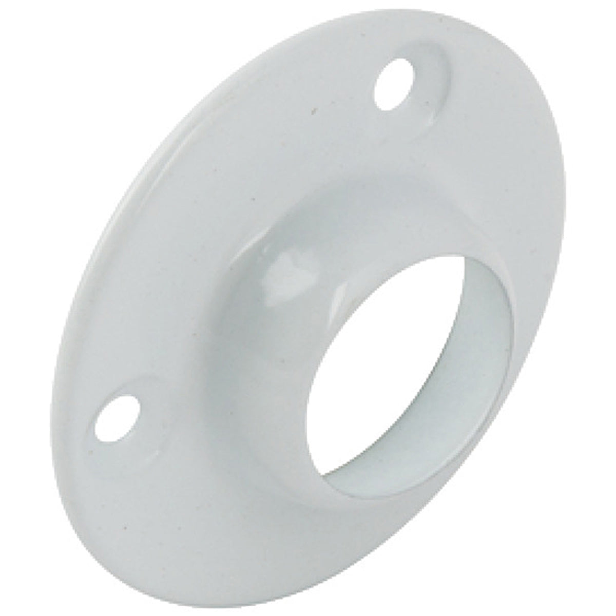 WARDROBE RAIL SOCKET D19 WHI