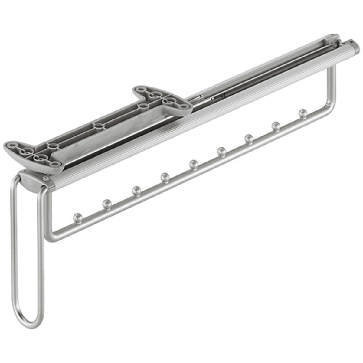 VIBO DRM PULL CLOTHES RAIL ST/SLV