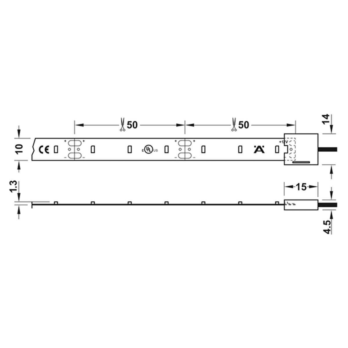 LOOX12V LED2043 STRIP+DRV 5000 4K