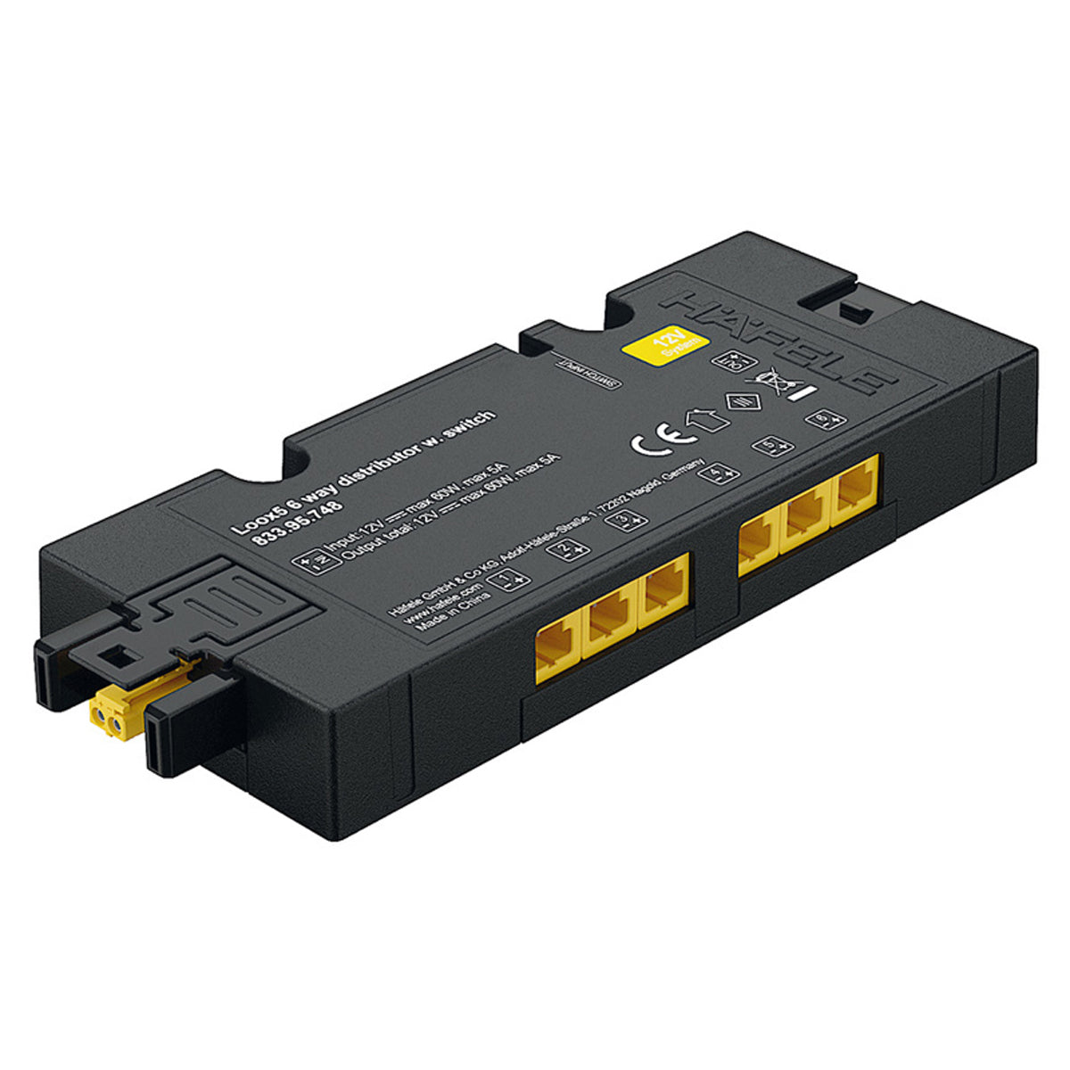 LOOX5 12V BOX DISTRIBUTOR+SW 6WAY