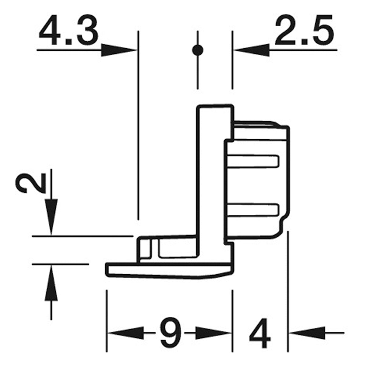LOOX5 11XX ALU PROFILE ENDx10 BLK