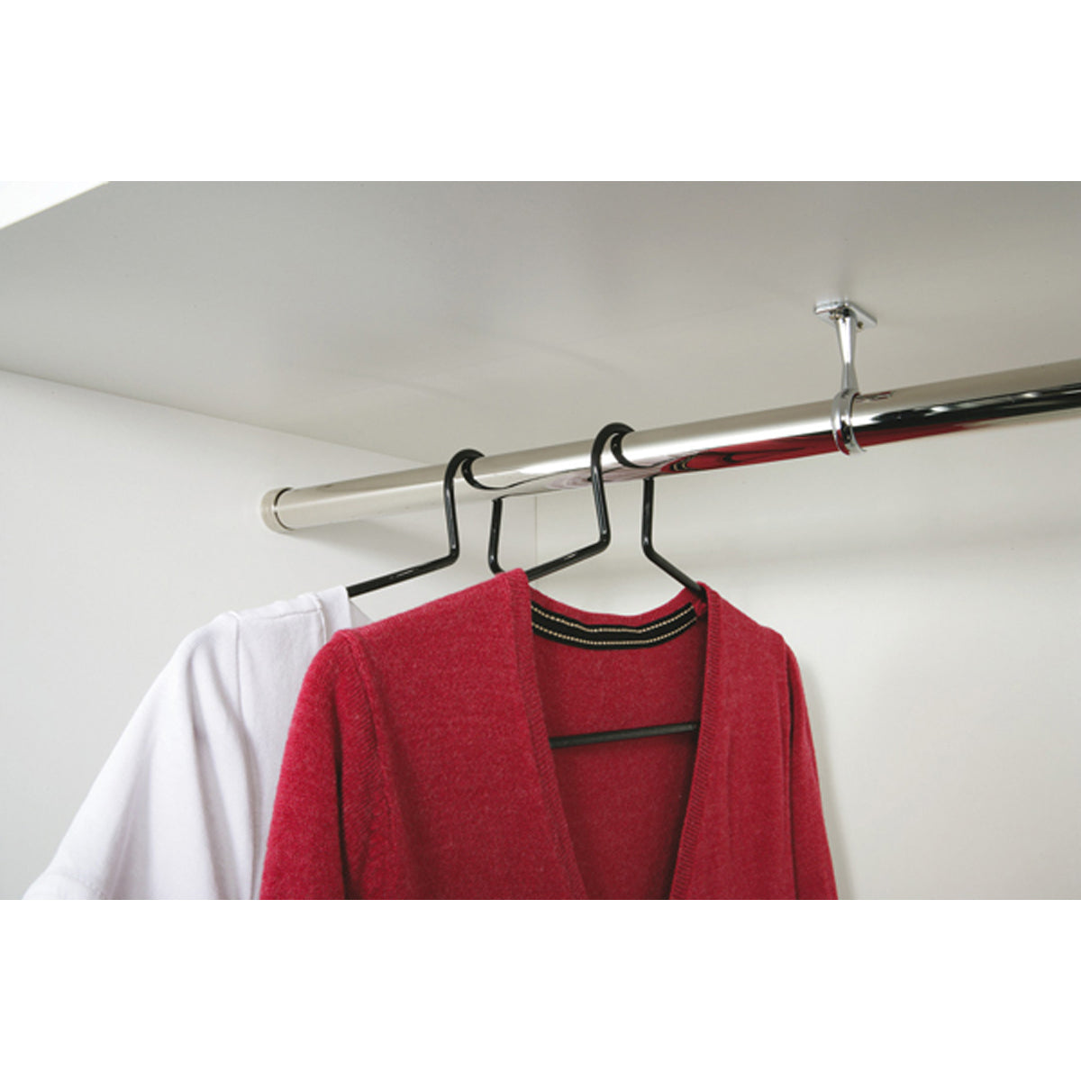 WIRE COAT HANGER ANT D40x420 ST/BLK