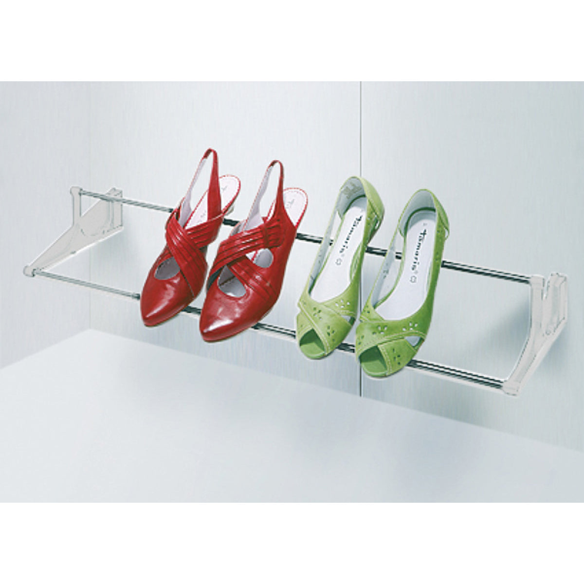TAC SHOE RACK ST/SILVER-GREY