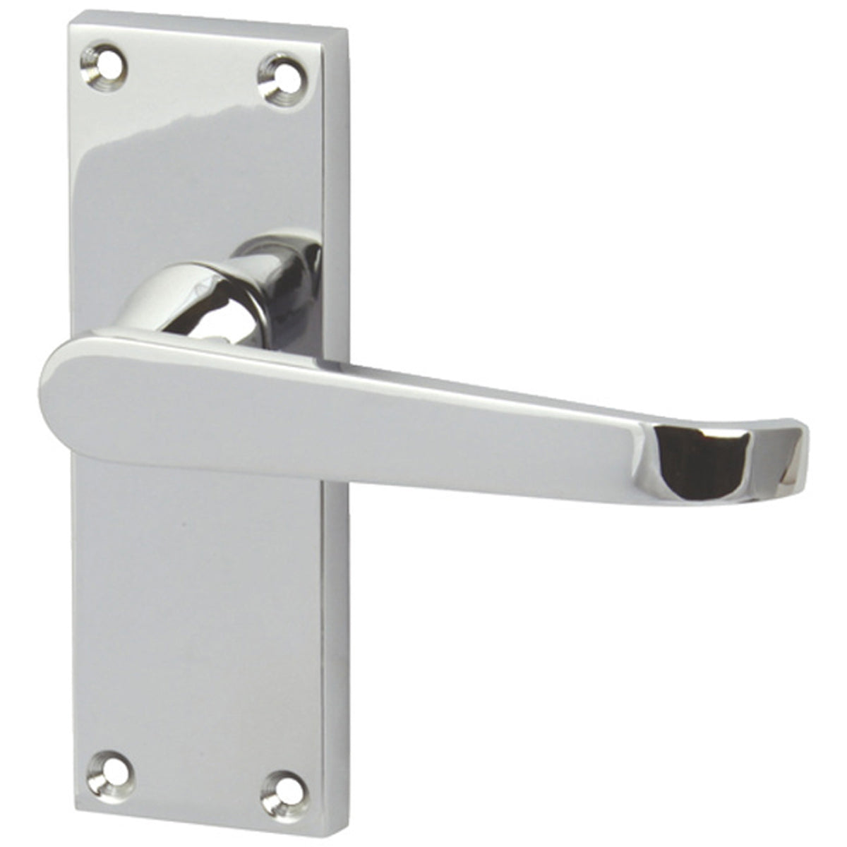 VICTORIAN PLAIN LEVER HANDLE 118x41 LATCH SNP
