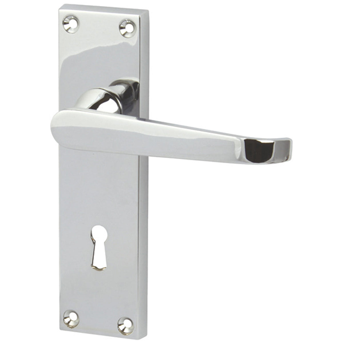 VICTORIAN PLAIN LEVER HANDLE 154x41 LOCK SNP
