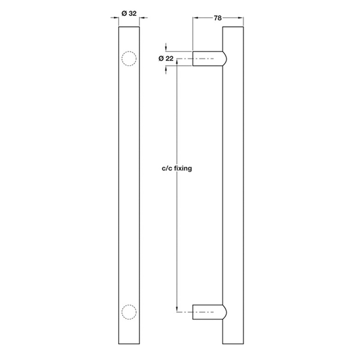 APPALACHIAN HAND D32x1500 BOLT SAT