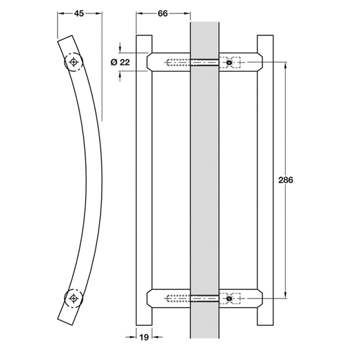 RUSHMORE PULL HANDLE BACK ST/SAT