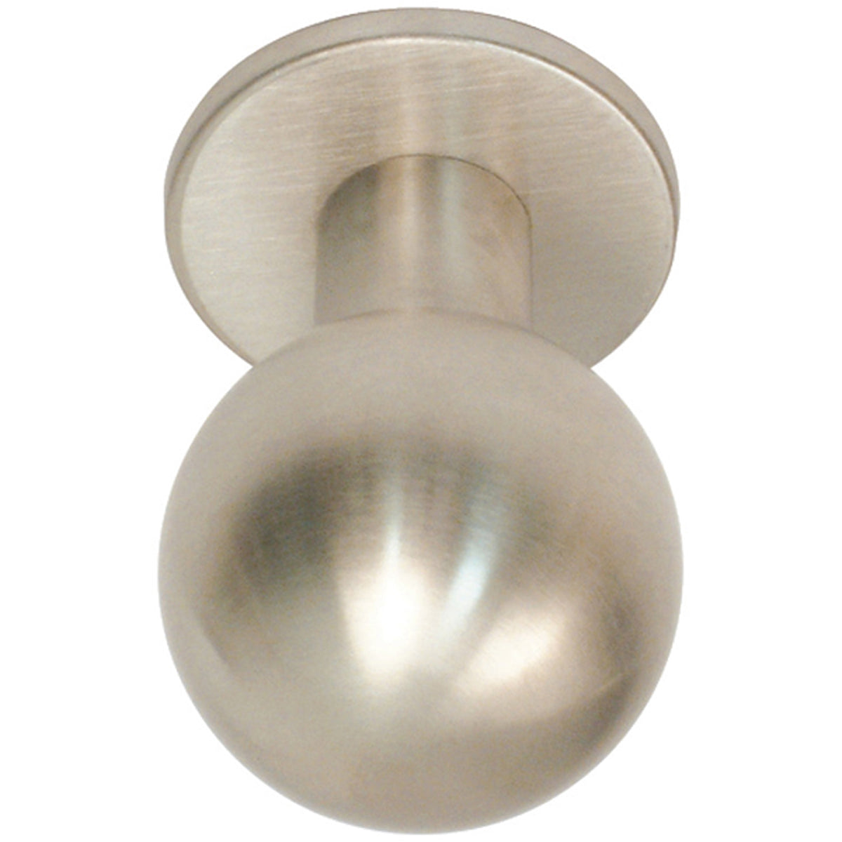 SPHERICAL DOOR KNOB D50x77 ST/SAT