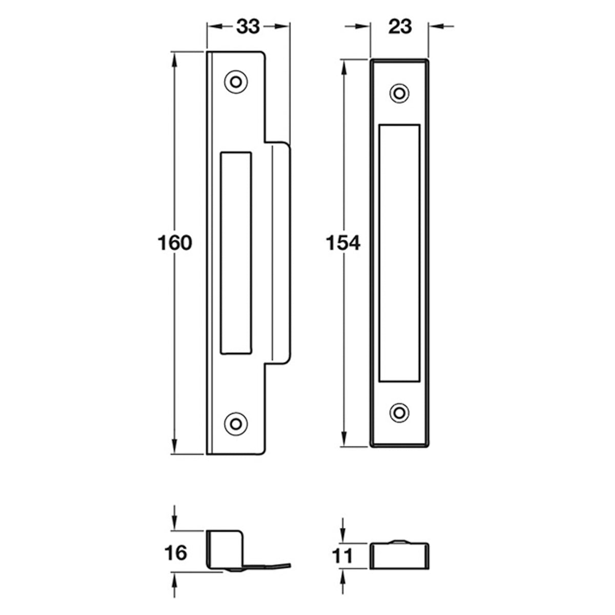 REBATE SET MORT 3L SASHLOCK NI