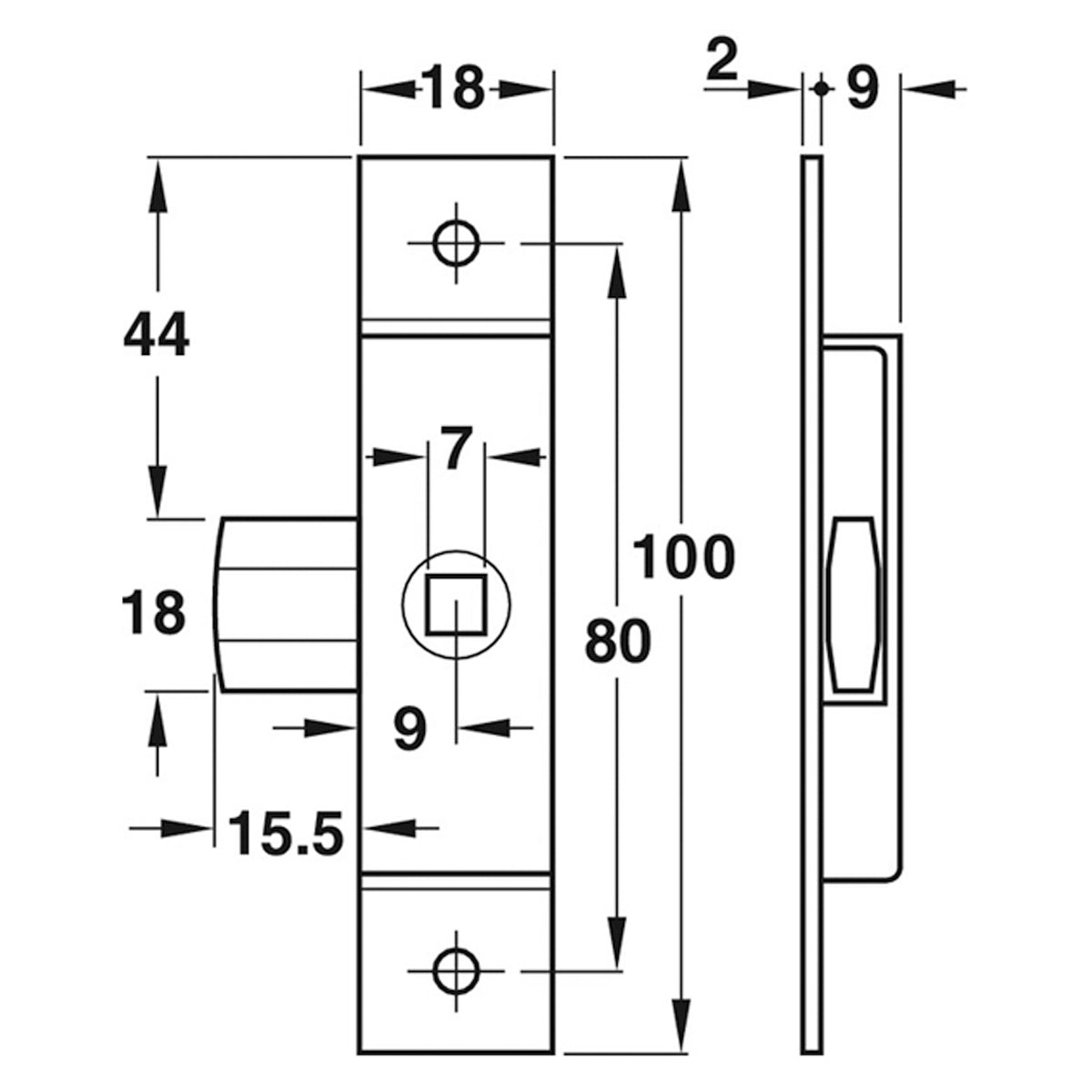 BUDGET LOCK LOCK 100x18 ST/GALV