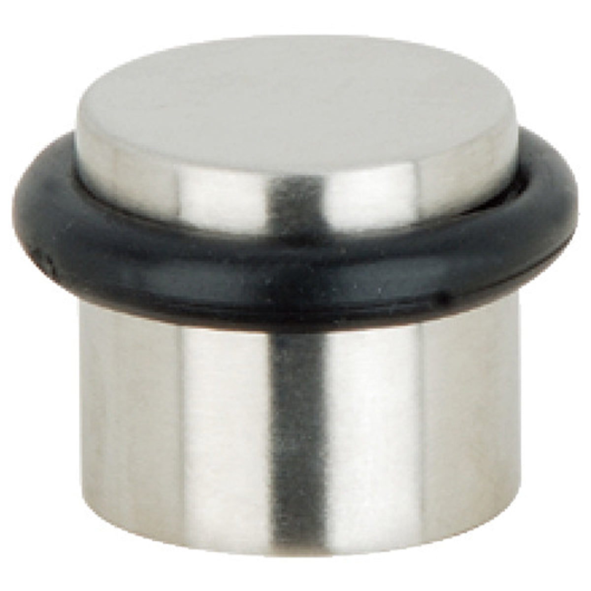 DOOR STOP FLOOR MOUNT D31x23 SSS/RB