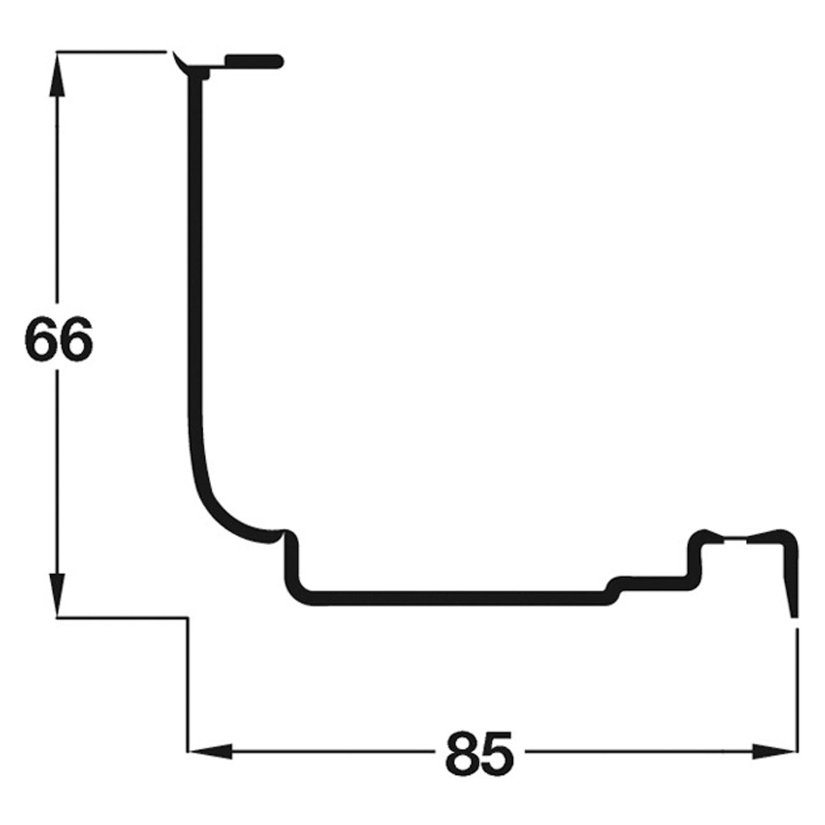 STANDARD FINGER GUARD 1975 PL/WHI