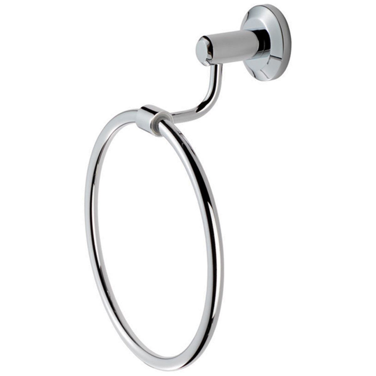 DELEAU T TOWEL RING D182x92 PCP LW05CP by CARLISLE BRASS