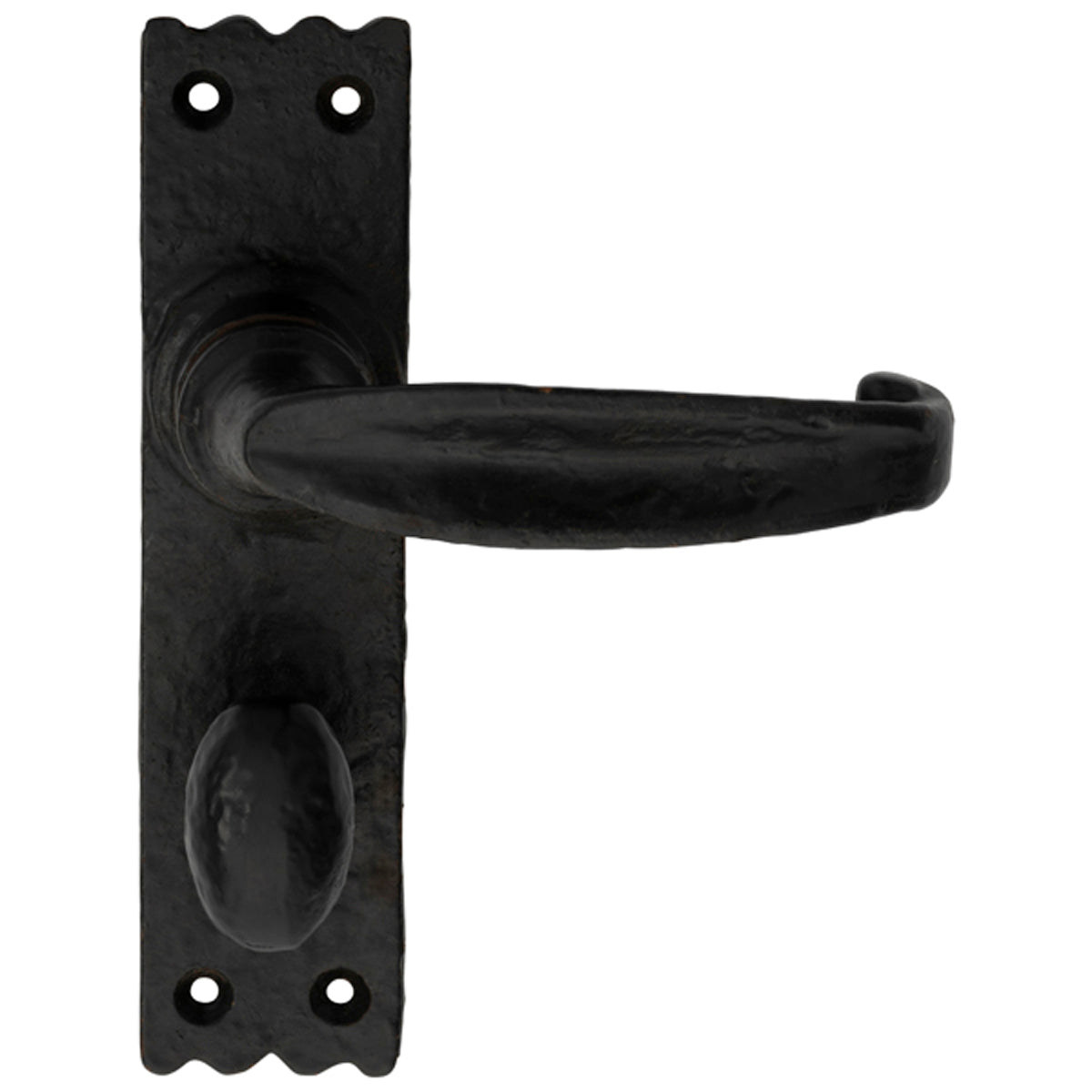 BLACK SLIM V LEVER HANDLE BATH IR/BLK LF5509 by CARLISLE BRASS
