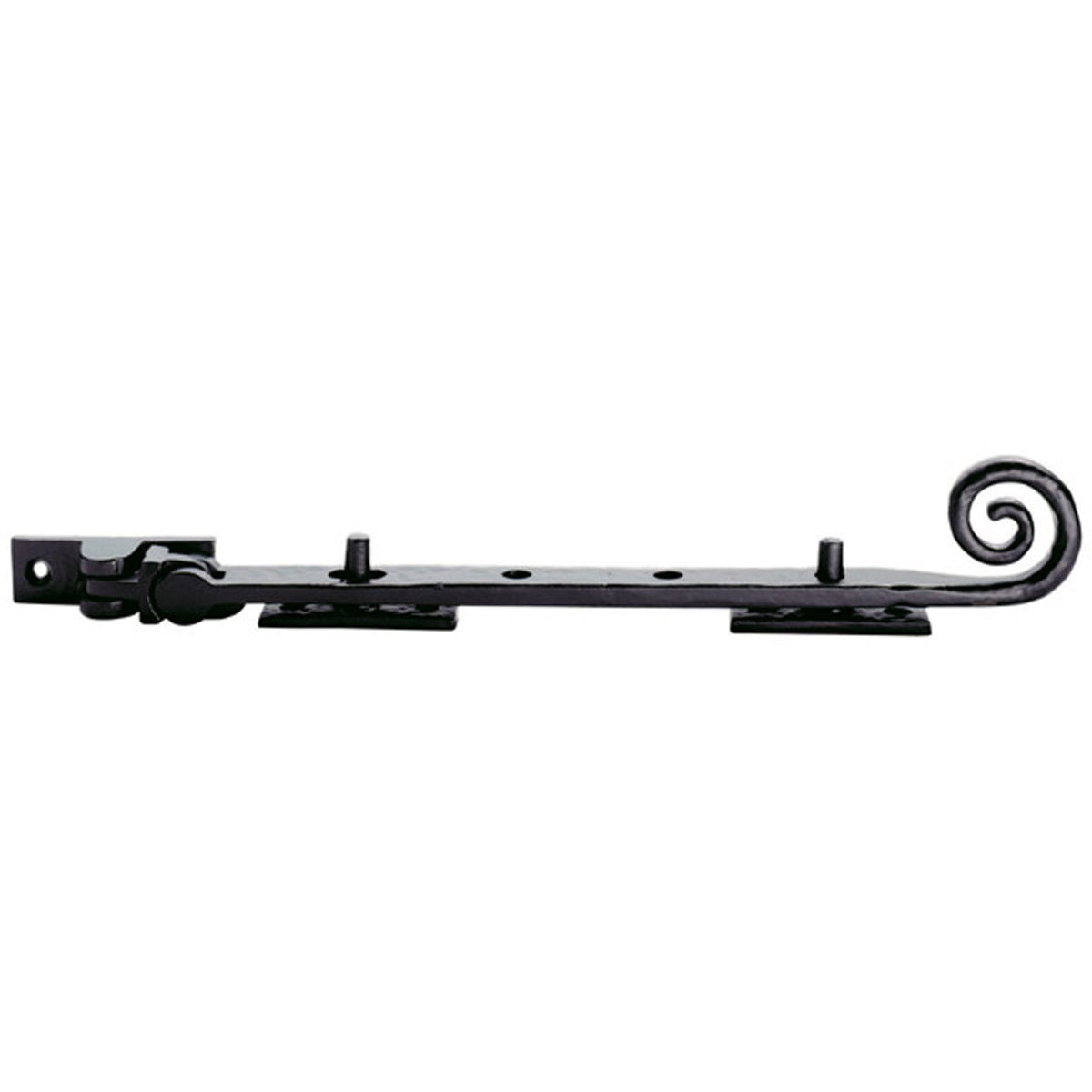 BLACK CURLY CASE STAY 254 IR/BLK LF5541B by CARLISLE BRASS