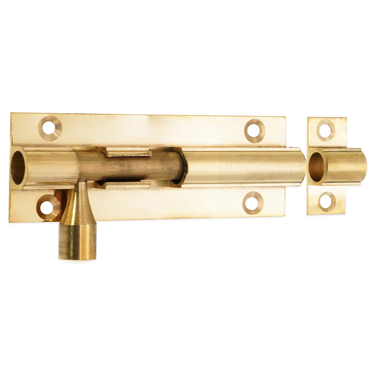 BRASS BARREL BOLT 75 PBR by Spira Brass