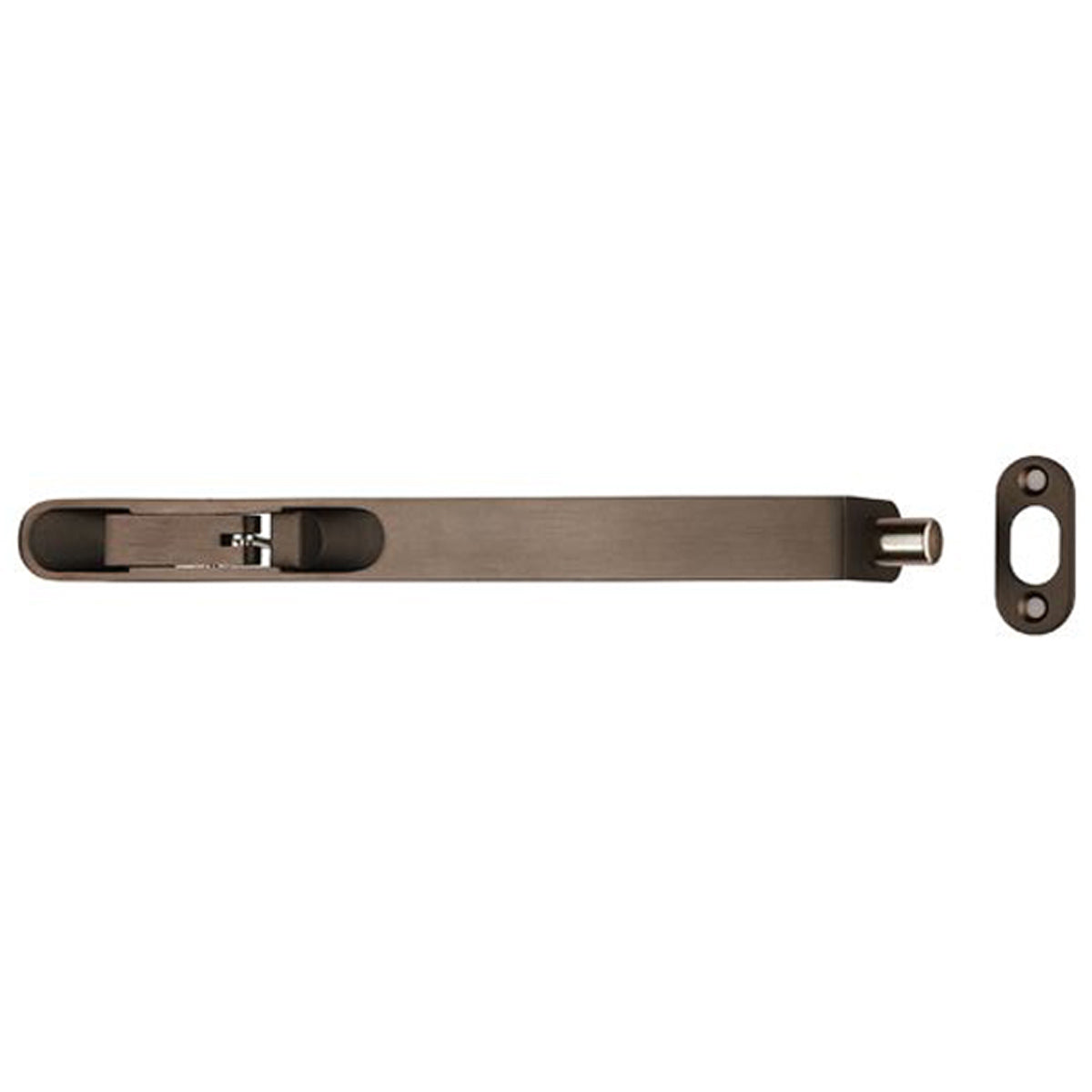 ESPEC LVACT FLUSH BOLT 204 RAD MBZ FBT1008MBRZ/R by CARLISLE BRASS