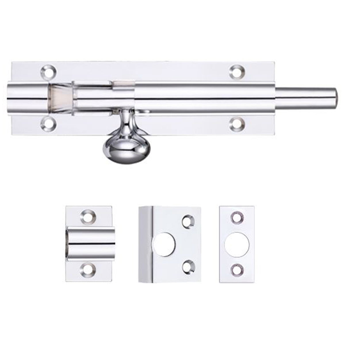 F&B ARCH BARREL BOLT 100x30 PCP
