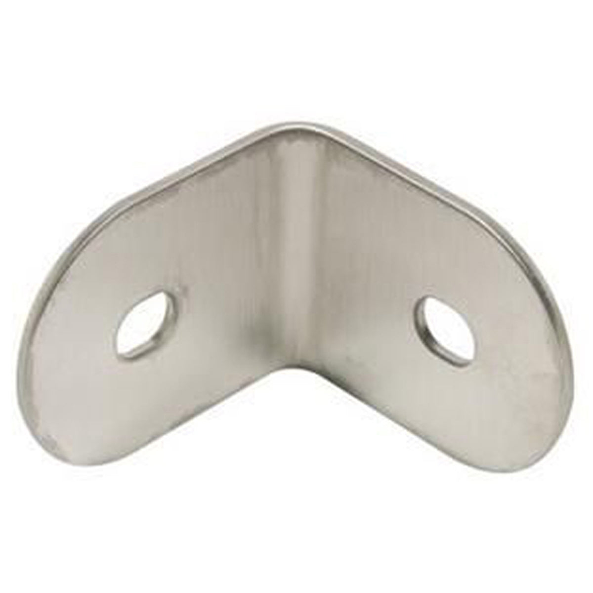 Angle Bracket Round End 19x19mm Nickel Plated | Box of 100