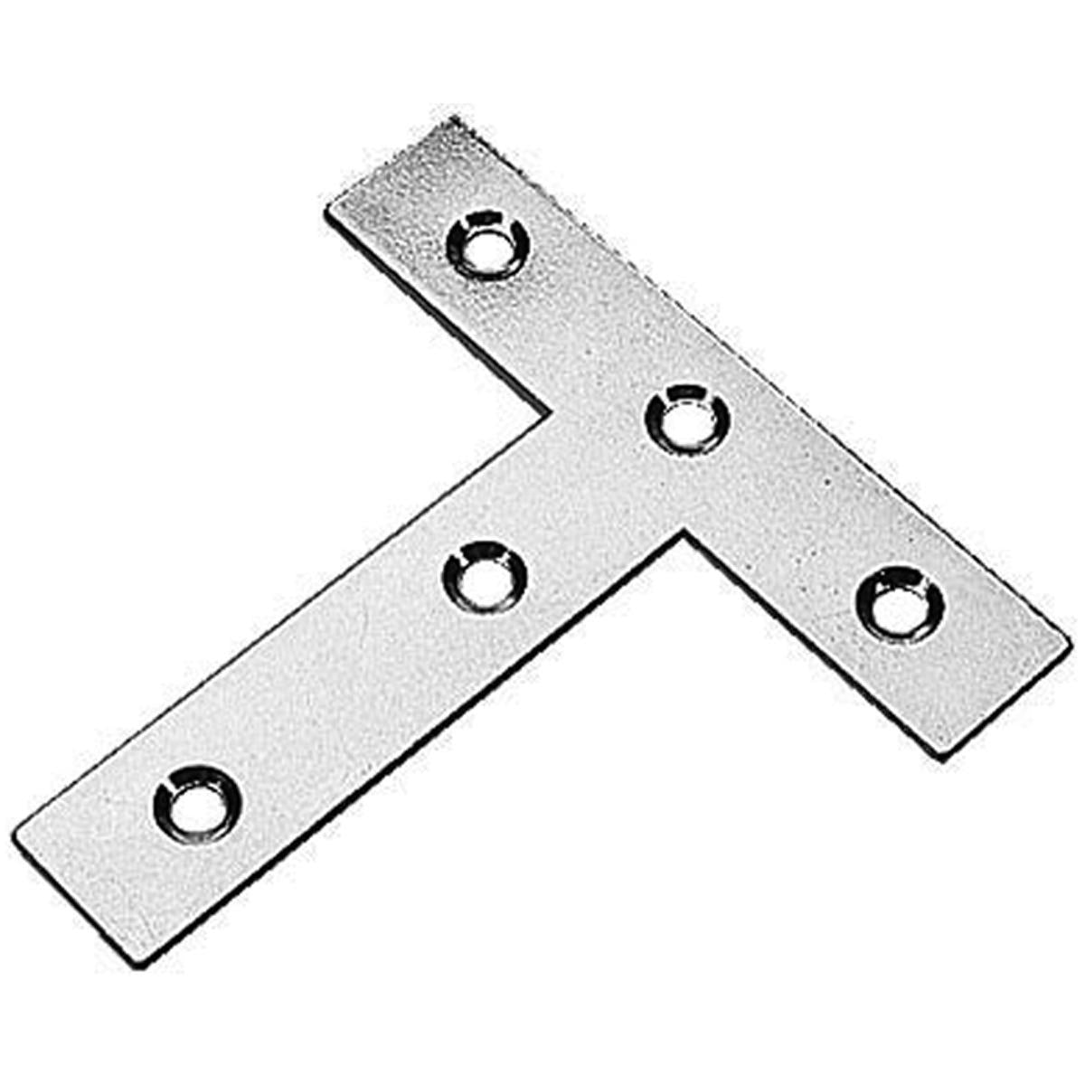 TEE PLATE 100 ST/ZINC