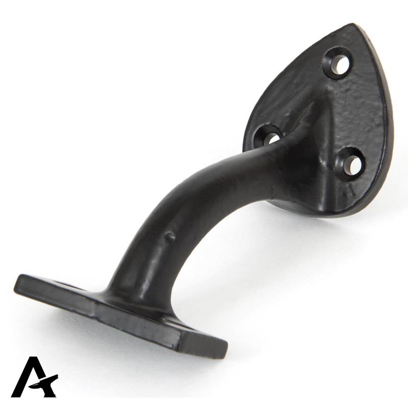 HANDRAIL BRACKET 50x22x75 BLK - 83841 by MARCHES (ANVIL) ARCHITECTURAL HARDWARE