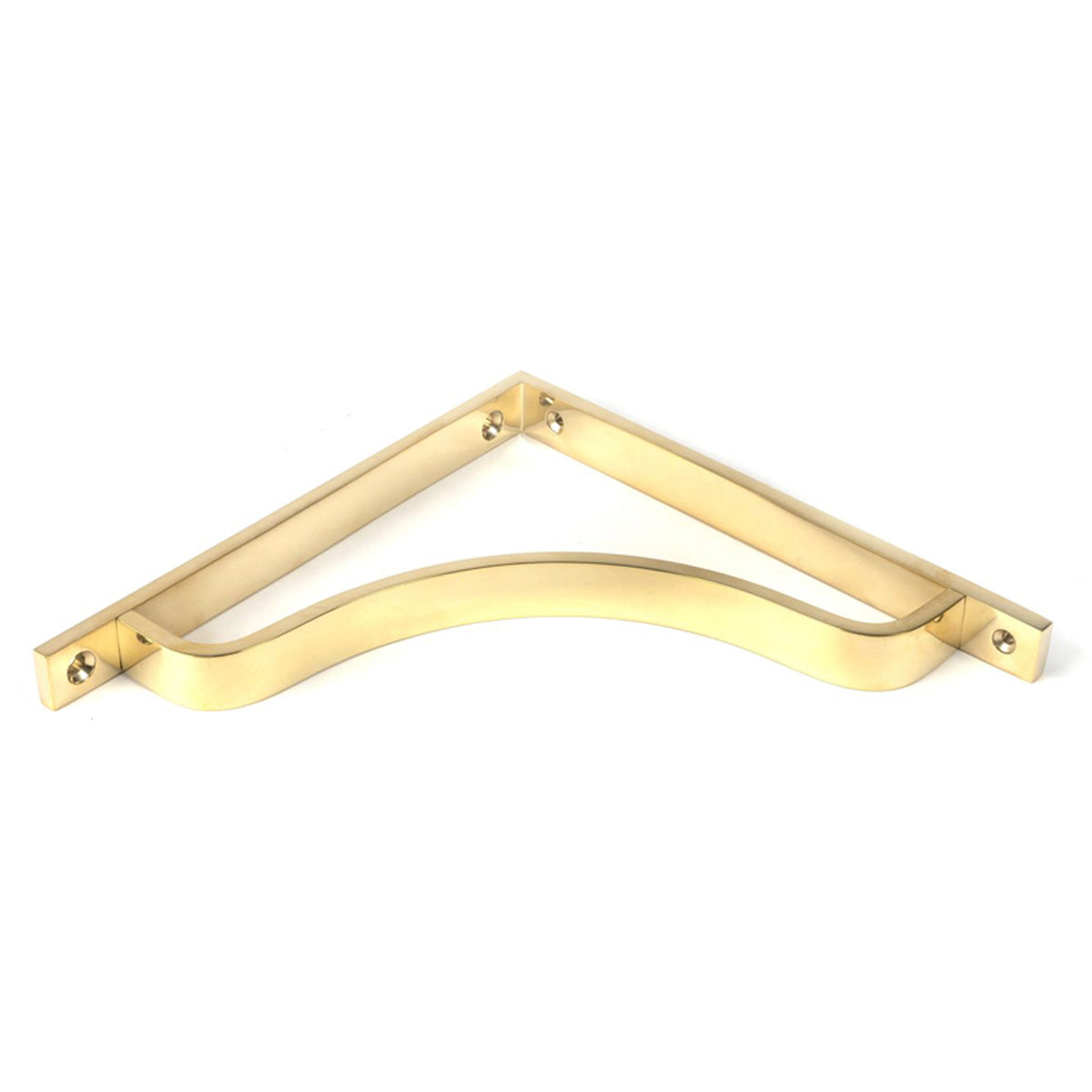 ABINGDON SHELF BKT 200x200x20 PBR - 51095 by MARCHES (ANVIL) ARCHITECTURAL HARDWARE