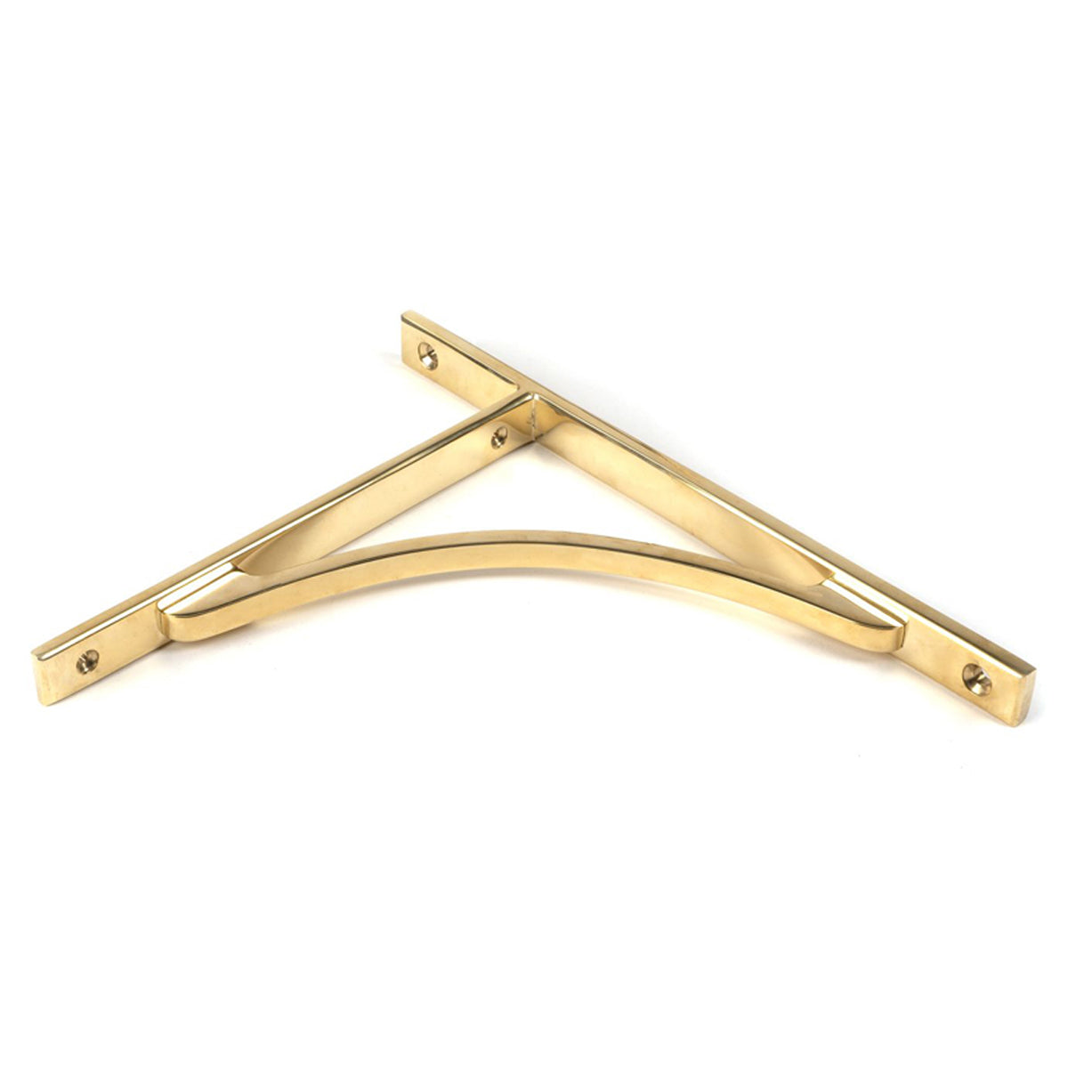 APPERLEY SHELF BKT 260x20x200 PBR - 51125 by MARCHES (ANVIL) ARCHITECTURAL HARDWARE