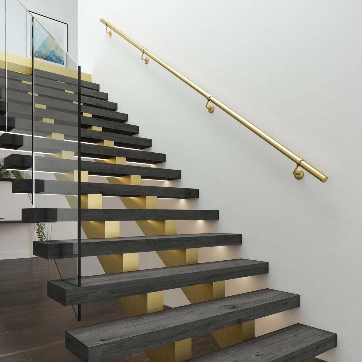 ROTHLEY INDOOR HANDRAIL KIT T 1x1200 SBR by ROTHLEY BURN LTD