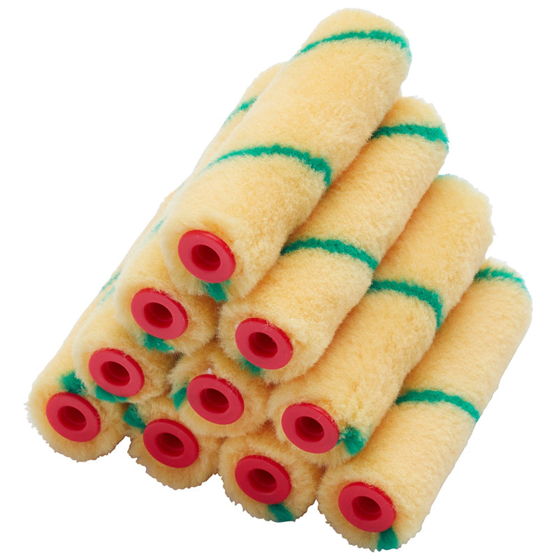 PRODEC TIGER MINI ROLLER 100 SHORT PILE x10 by RODO LIMITED