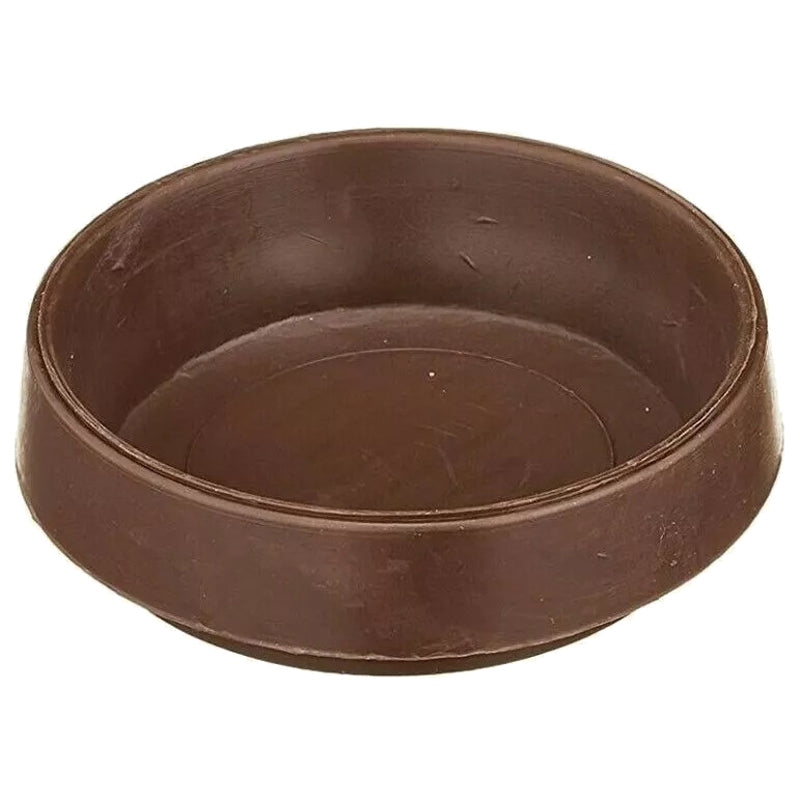 SOFT CASTOR CUP NON-SLIP D53 BRN by MERRIWAY