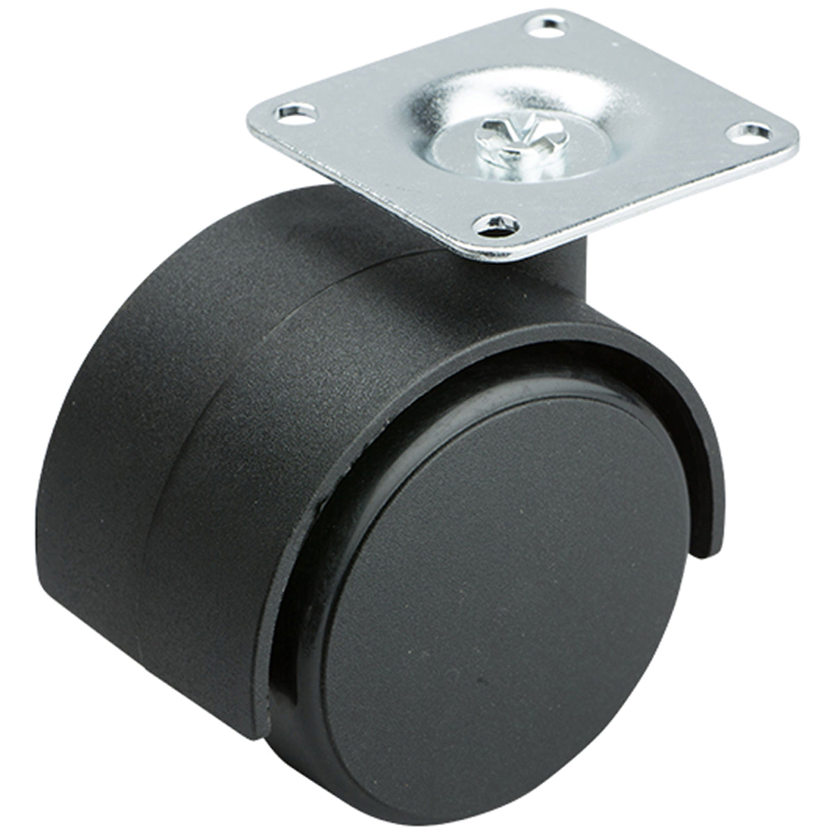 TWIN WHEEL CASTOR HD 60KG D50 SWIVA