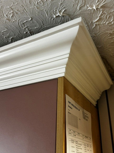 Green MDF Decorative Furniture Cornice – 100mm High by Hart Wholesale