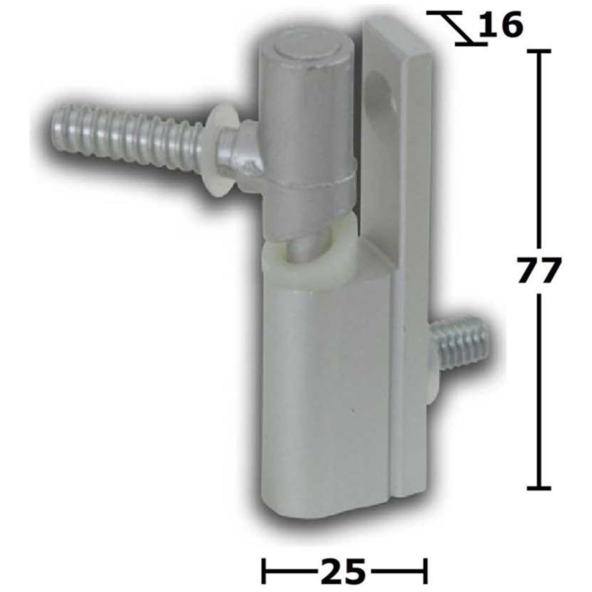 TOILET CUBICLE HINGE PAIR