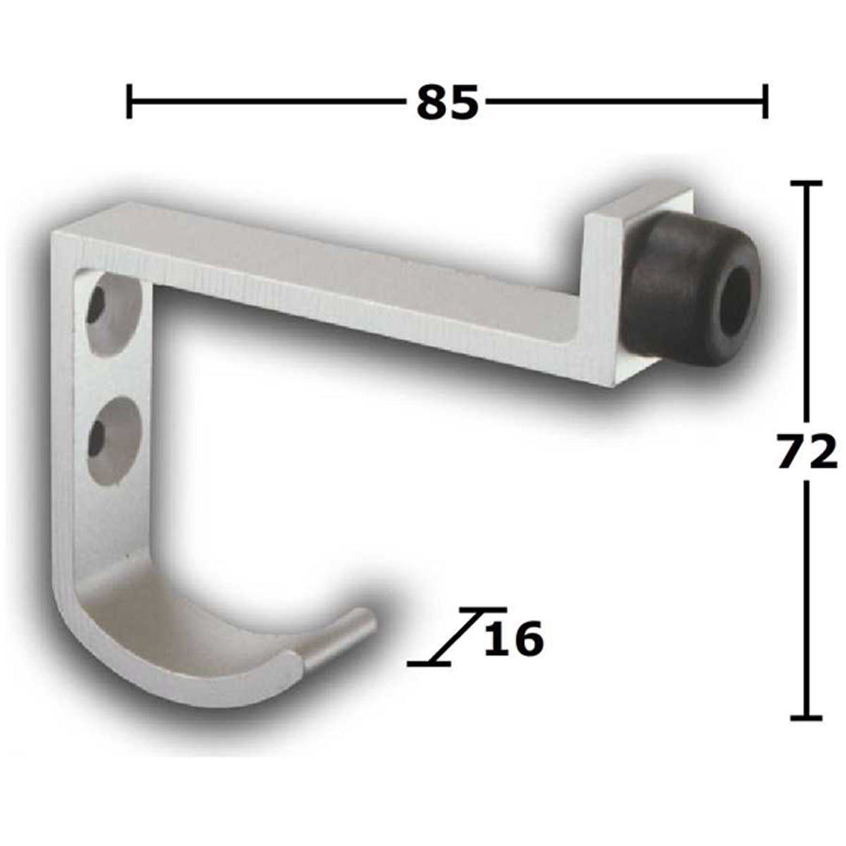 TOILET CUBICLE HAT&COAT HOOK SAA