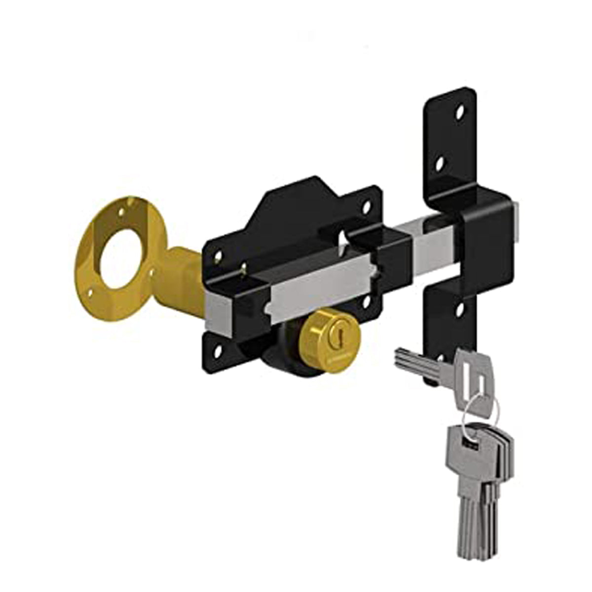 GATEMATE LOCK/LOCK 70 BLK