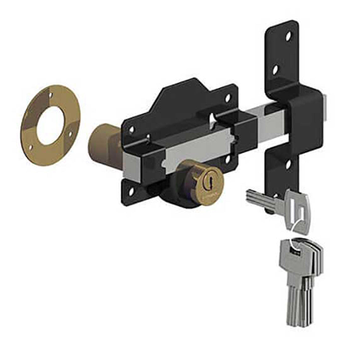 GATEMATE EURO DBL LOCK-LOCK LT70